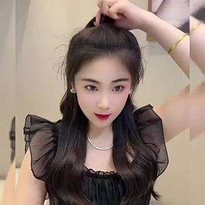1/3pcs Mesh Bow Red Hair Clip for Women Elegant Female Back Of The Head Ponytail Clip Fashion Girl Hair Clamp Hair Accessories
