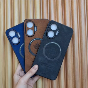 Case Maple Magnetic For Xiaomi Poco F7 5G Softcase Leather Magsafe Hoha acc