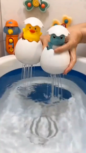 Đồ Chơi Nhà Tắm Trứng Vịt Tự Nở Cho Bé – Trứng Vịt Kỳ Diệu Biết Phun Nước Đồ Chơi Hoạt Hình Mùa Hè