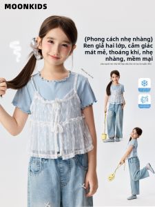 Moonkids | Bộ đồ Hè Không Tay cho Bé Gái