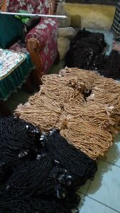 Tasbih kayu 99butir dim 7mm harga satuan / 1pc cocok souvenir haji nikahan hajatan
