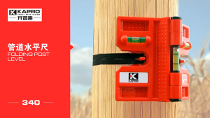 Mini level ruler with magnetic level measurement installation tool adjustable level bubble for fence post pipe