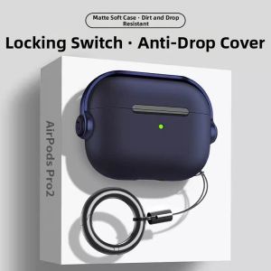 SKAMA | Drop Protection TPU Soft Case with Lock Switch for AirPods