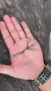 Weihe FISHING | Phụ Kiện Câu Cá WEIHE 10 Cái Xoay 4 Chiều Bằng Thép Carbon Cao Cấp 3.5g - Gói 1