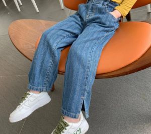 KYII Girl Denim pants summer Casual Korean Long Pant kyii0145