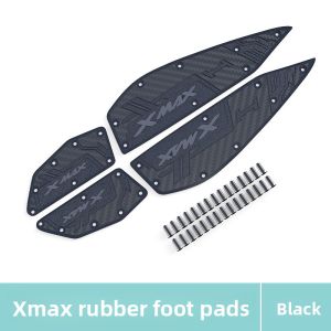 Anti-Slip Rubber Motorcycle Footrest Pedals Accessories for Yamaha Xmax300 20-24 Models Modification Non-Slip Foot Pads