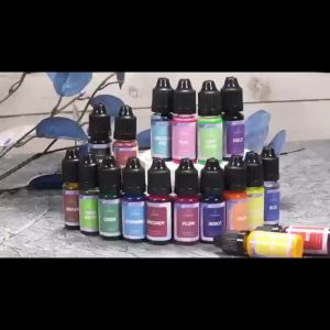 24 Colors Candle Dyes Pigment Aromatherapy Liquid Colorant Pigment DIY Candle Mold Soap Coloring