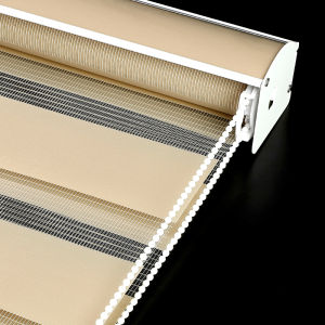 Rèm Vải Mềm Chống Thấm Nước Chống Ánh Sáng Kiểu Zebra Trượt Bằng Vải Polyester Có Thể Tùy Chỉnh Cho Phòng Tắm Phòng Ngủ Phòng Khách