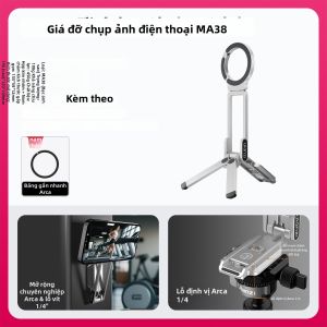 Ulanzi | Tripod MagSafe 3-trong-1 MA38 Hợp Kim Nhôm Siêu Nhẹ 108g