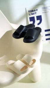 Sandal Selop Flip Flop Empuk Anti Selip Nyaman Santai EVA Rubber Premium Import YS001-P/W