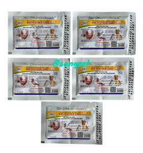 Bio Feather Care 5g - Kích Thích Mộc Lông Ngừa Khô Lông Giúp Lông Bóng Mượt Cho Chó Mèo Gà Vịt Chim (5g)