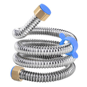 YUNRAN | 304 Stainless Steel Flexible Metal Hose 1/2 Inch