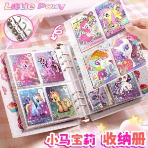 Card Binder My Little Pony Card Binder Mini Card Storage Book Polaroid Album Mini Truck Good-looking Ins Style One Or Four Grid Inner Pages Loose-Leaf Favorites Card Holder Card Card Card Three-Inch Special
