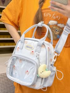 LUSUO | Blue Portable Lightweight Girls Multi-purpose Mini Backpack