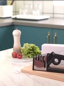 Pengasah Pisau Alat Asah Pisau Dapur Knife Sharpener Asahan Pisau Dan Gunting Swifty Sharp Pengasah Pisau