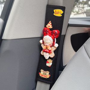 Cute Car Safety Belt Shoulder Protector Bubble Design Prevents Neck Strangulation Vehicle Interior Decoration Accessories