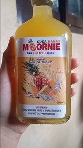 Cuka Nanas MOORNIE 250ML Raw Pineapple Cider 100% Original