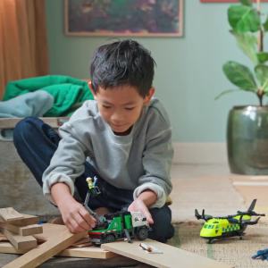 LEGO City 60505 Airplane Service Truck & Hovercraft Remix (990 Pieces)