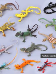 HANYIMOWAN | Soft Rubber Lizard Toy for Pranks and Diorama Accessories