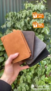Ví Nam Da Lộn D9201 BAELLERRY Dáng Đứng Nhỏ Gọn Cao Cấp Bóp Nam Gập Ba Đựng Xiền Thẻ Card