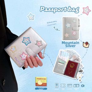 TOUTOU | Cute Womens Multifunctional Travel Passport Holder Wallet