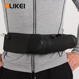 OLIKEI Outdoor Sports Waist Bag Large Capacity Marathon Running Belt Bag Elastic Mesh Mobile Phone Bag Cycling Climbing Water Bottle Waist Pack