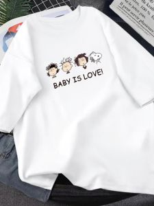 เสื้อยืดแขนสั้นเด็กฤดูร้อนผ้าฝ้ายสไตล์เกาหลีเสื้อยืดลําลองสําหรับเด็กชายและเด็กหญิงอายุ 3-16 ปี