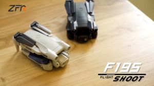 F195 Drone kamera jarak jauh fotografi udara profesional murah dual camera drone premium laki-laki pria ulang tahun kado hadiah