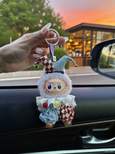 Mini Version Labubu Clown Doll Clothes 4.0 Password Cute Style Fabric Material Suitable for Trendy Dolls in Stock Now