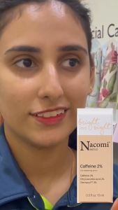 Nacomi Next Level Caffeine 2% Eye Serum - puffiness dark circle eye bag