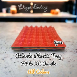ATLANTA PLASTIC EGG TRAY FIT TO XL-JUMBO EGG SIZE - 5 PCS PER PACK