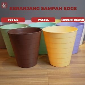 Indokurnia Keranjang Sampah Edge Pastel