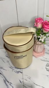 RJ New Kotak Rantang Susun 316/Lunch Box Stainless Tahan Panas dan Anti tumpah /Kotak Makan Free Tas