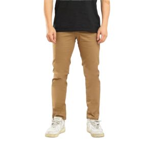 Celana Chino Panjang Pria Slimfit Moca