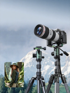 llano | Professional Photography Tripod with Ball Head and Damping Pan Tilt Aluminium Outdoor Travel Monopod Capable