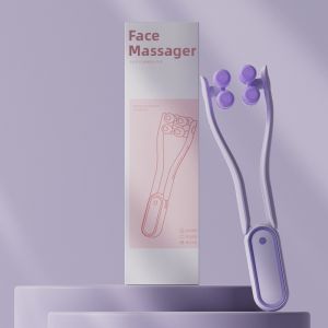 Face Roller Massager Beauty Tool Small VV Massage Device Muscle Training Double Chin Neck Wrinkle Use Facial Care Equipment
