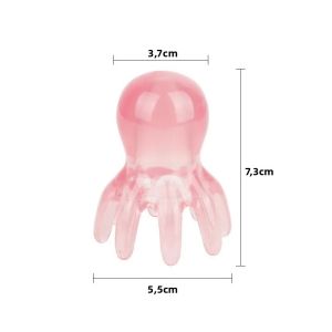 Lược Massage Bấm Huyệt Hình Đầu Bạch Tuộc Dụng Cụ Massage Gua Sha Di Động Dụng Cụ Massage Toàn Thân Thư Giãn Cổ