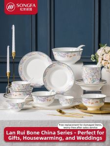 Songfa | Premium Home Use Bone China Dinnerware Set