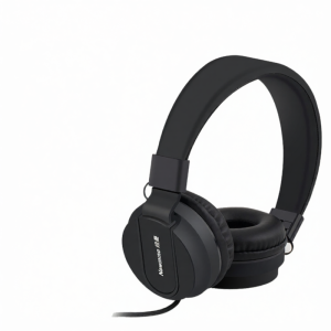 Newman Wired Headset Overhead Noise Reduction Bass Music Learning Headphones with Extended Cable for Online Classes Student Use