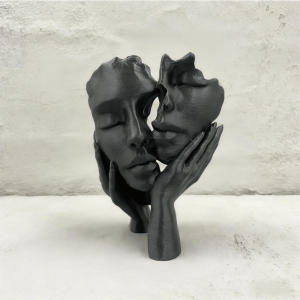 1 Piece Abstract Embrace Sculpture Warm Hug Statue Suitable for Home Decoration Modern Art Wedding Anniversary Gift Symboliz