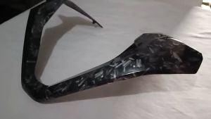 Front Top Cover for Honda Click V2 125i/150i - Forged Carbon Fiber Design Game Changer Body Parts