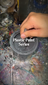 Aikka Plastic Paint 1800 370ml Aerosol Spray Tin DIY Spray Plastic Doortrim Dashboard Interior Motor Kereta 补漆 车漆