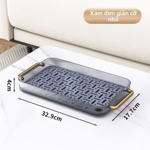 Khay Lưu Trữ Hình Chữ Nhật Cao Cấp Có Quai Xả Nước