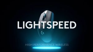 Logitech G304 Black LIGHTSPEED Wireless Gaming Mouse Hero 12K Sensor 12000 DPI Lightweight 6 Programmable Buttons 250h Battery Life On-Board Memory PC/Mac
