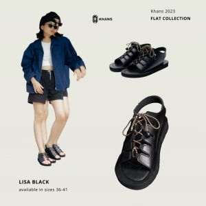 KHANS - Sandal Wanita - Lisa Black