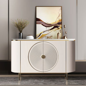 Entrance cabinet wall decorated tea storage cabinet