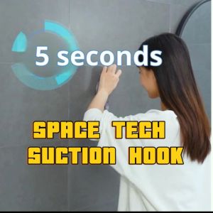 [miniHouse] Heavy Duty Suction Cup Hook Punch-free Sticker-free Wall Mounted Storage