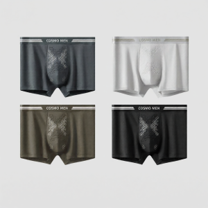 Cotton Underwear With Tourmaline Massage And Breathable Design