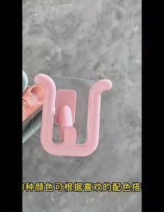 Homehub Slippers Rack No Punching Bathroom Simple Slipper Hook