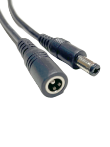Full Copper Monitoring Power Extension Cable for Hikvision Dahua Router DC5.5*2.1 Adapter Male to Female Connector